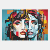 Papier Cadeau LGBTQ ラッピングペーパーシート (正面3)