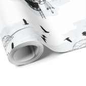 Papier Cadeau Montgolfière ラッピングペーパー (ロールコーナー)