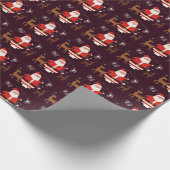 Papier cadeau Noël Élégant ラッピングペーパー (角)