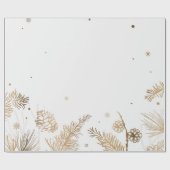 Papier cadeau Noël Hiver ラッピングペーパー (フラット)