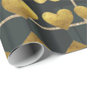 Papier cadeau or festif ラッピングペーパー (ロールコーナー)