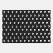 Papier cadeau rigolo tête de mort ラッピングペーパーシート (正面2)