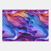 Papier Cadeau Vibrant ラッピングペーパーシート (正面3)