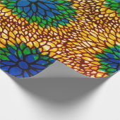 Papier cadeau Wax Africain ラッピングペーパー (角)