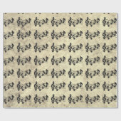 Papier cadeau - Wrapped in Music ラッピングペーパー (フラット)