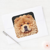 PAPIER MIRAGEレッドチャウ スクエアシール (封筒)