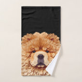 PAPIER MIRAGEレッドチャウ バスタオルセット (ハンドタオル)