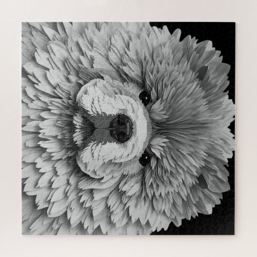 PAPIER MIRAGE Blue Chow ジグソーパズル (横)