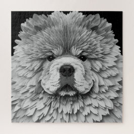 PAPIER MIRAGE Blue Chow ジグソーパズル