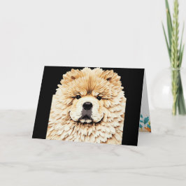 PAPIER MIRAGE Cream Chow カード