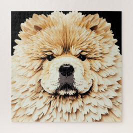 PAPIER MIRAGE Cream Chow ジグソーパズル