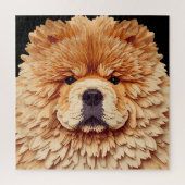 PAPIER MIRAGE Red Chow ジグソーパズル (縦)