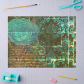 PAPIER MOUSSELINE - Damask Friday-decompage 薄葉紙 (クラフト)