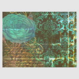 PAPIER MOUSSELINE - Damask Friday-decompage 薄葉紙