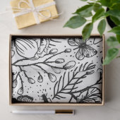 PAPIER MOUSSELINE Flower jungle tissue paper 薄葉紙 (ギフト)