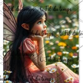 Papier Mousseline Magical Fairy Princess Decoupage 薄葉紙