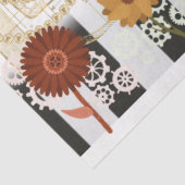 PAPIER MOUSSELINE- Steampunk Striped Flowers 薄葉紙 (詳細)