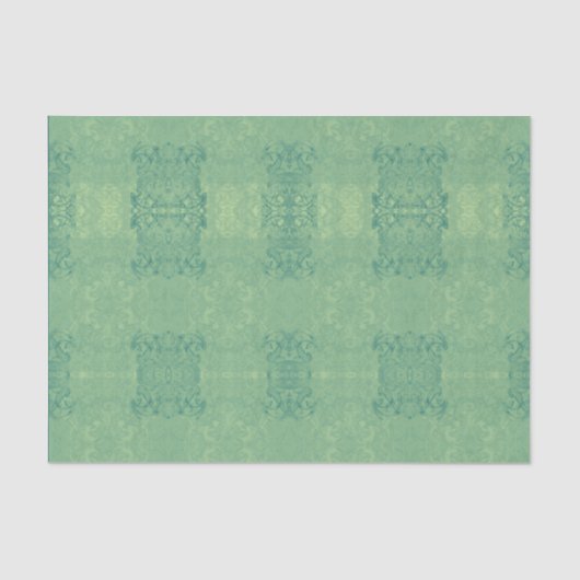 papier mousseline vert 薄葉紙 (正面)