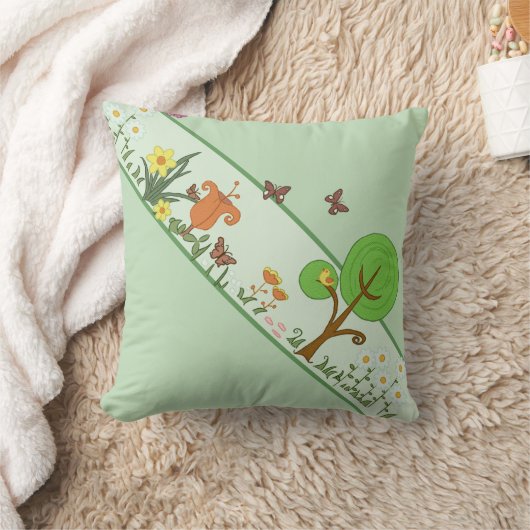 Papierfrühling クッション (ブランケット)