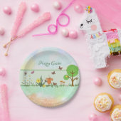 Papierfrühling Ostern  ペーパープレート (パーティー)