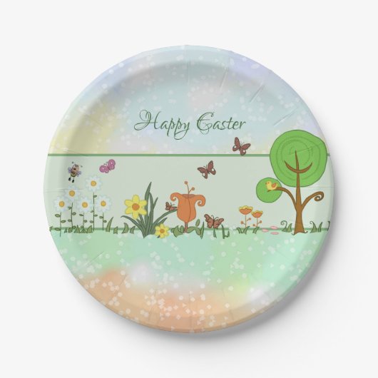 Papierfrühling Ostern  ペーパープレート (正面)