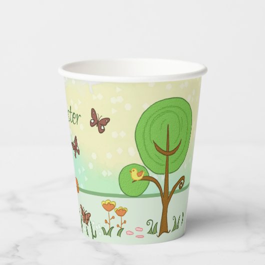 Papierfrühling Ostern  紙コップ (裏面)