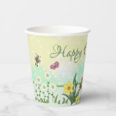 Papierfrühling Ostern  紙コップ (正面)