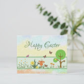 Papierfrühling Ostern Postkarte ポストカード (スタンド正面)