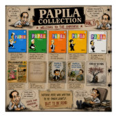 Papila Collection – Official 20" × 20" Collector's ポスター (正面)