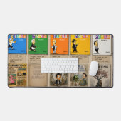 Papila Collection XL Desk Mat デスクマット (キーボード&マウス)