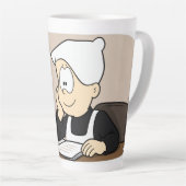 Papila Gloria Latte Coffee Mug カフェラテマグ (右アングル)
