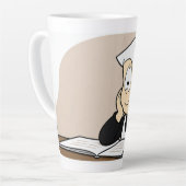 Papila Gloria Latte Coffee Mug カフェラテマグ (左アングル)