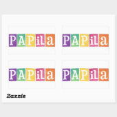 Papila Logo Sticker 長方形シール (シート)