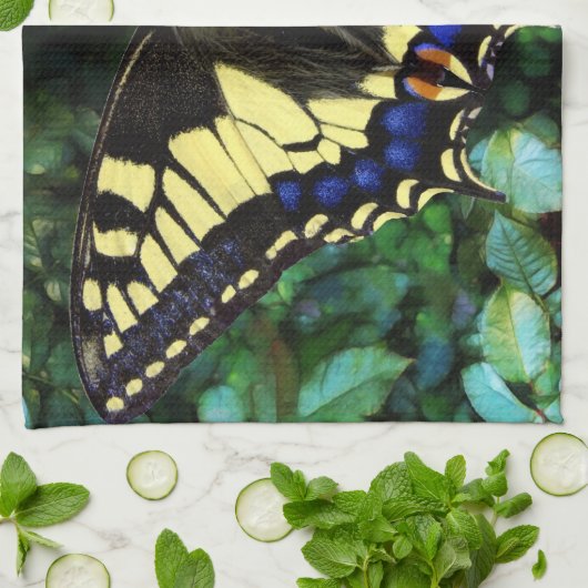 Papilioのアゲハチョウ キッチンタオル (折り畳み)