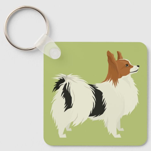 Papillion キーホルダー (正面)