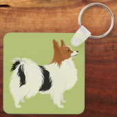 Papillion キーホルダー (裏面)