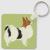 Papillion キーホルダー (裏面)