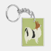 Papillion キーホルダー (正面左)