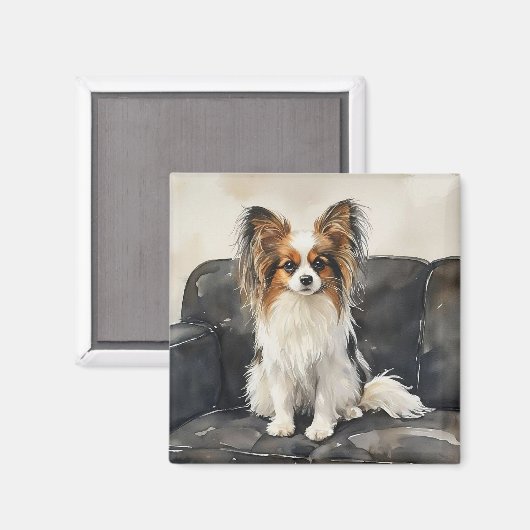 Papillion Acrylic Photo Tile マグネット (正面/裏面)