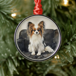 Papillion Acrylic Photo Tile メタルオーナメント