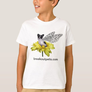 Papillonの妖精犬はTシャツをからかいます Tシャツ