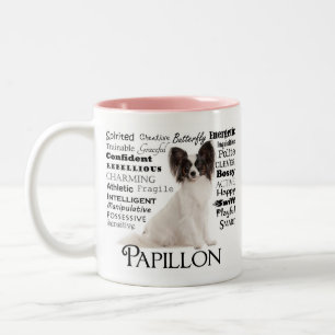 Papillonの特性のマグ ツートーンマグカップ
