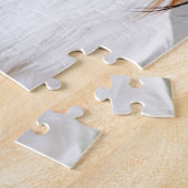 papillon犬のポートレート ジグソーパズル (側面)