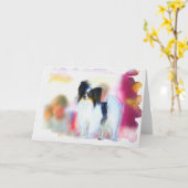 Papillon カード (黄色い花)