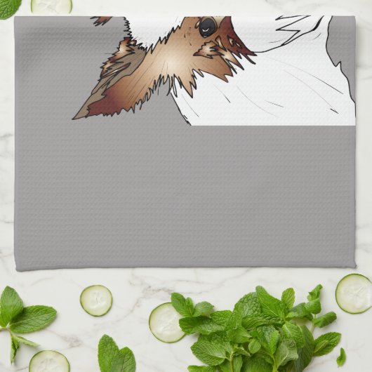 Papillon キッチンタオル (折り畳み)