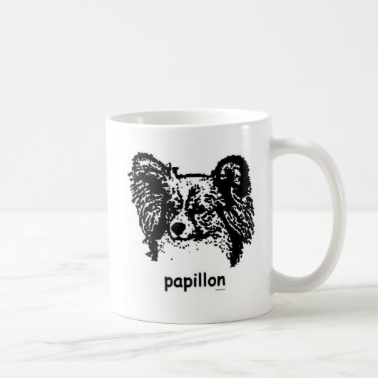 Papillon コーヒーマグカップ (右)