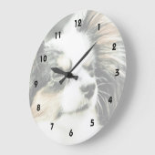 Papillon ラージ壁時計 (傾斜)