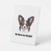 Papillon 台座サイン (正面)