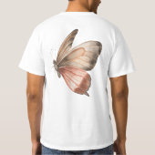 Papillon Aérien - Beauté Naturelle et Aquarelle  Tシャツ (裏面)