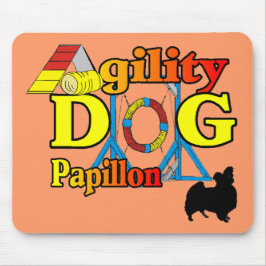 Papillon_Agilityギフト マウスパッド
